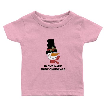 Discover Frosty Snowman First Christmas T Baby T-shirts