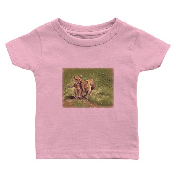 Discover Lion Cubs Baby T-shirts