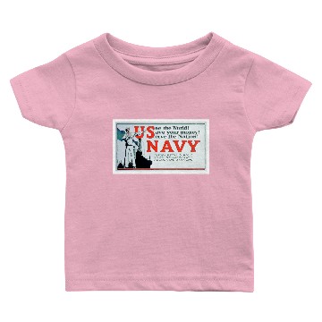Discover See the World, US Navy (US02162) Baby T-shirts