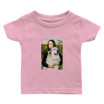 Discover Great Pyrenees 9 - Mona Lisa Baby T-shirts