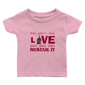 Discover Love Hound Dog Rescue It Baby T-shirts