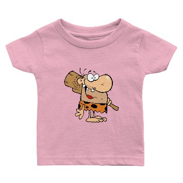 Discover Caveman With Club Baby T-shirts