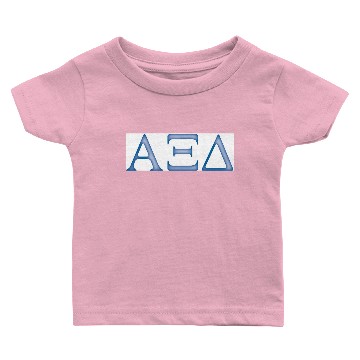 Discover Alpha Xi Delta Letters Baby T-shirts