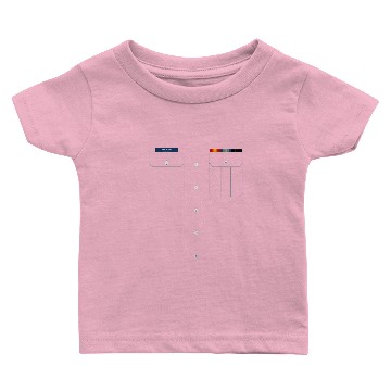 Discover Coast Guard Trop  (with Custom Nametag) Baby T-shirts