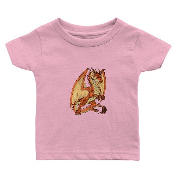 Discover Red dragon King Baby T-shirts