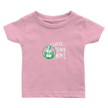 Discover Santa I Know Him Baby T-shirts