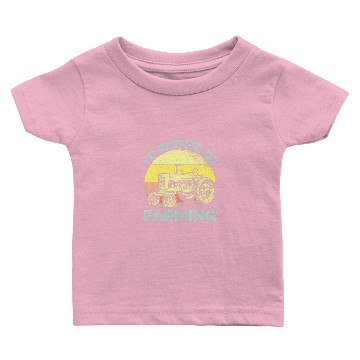 Discover I'd Rather Be Farming Farm Tractor Birthday Baby T-shirts