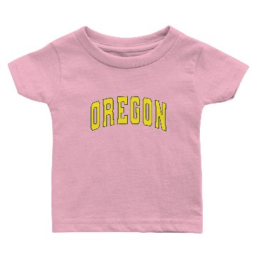 Discover Oregon State Vintage Varsity College Style Baby T-shirts