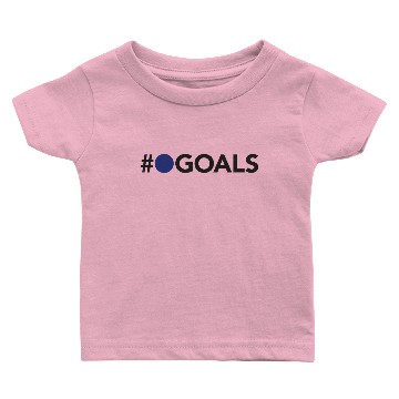 Discover WW Blue Dot Goals 3/4 Sleeve Baseball Baby T-shirts