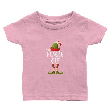 Discover the funcle elf Baby T-shirts