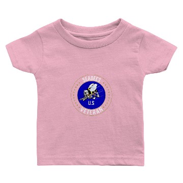 Discover US Seabees Veteran - Veterans day gift Baby T-shirts