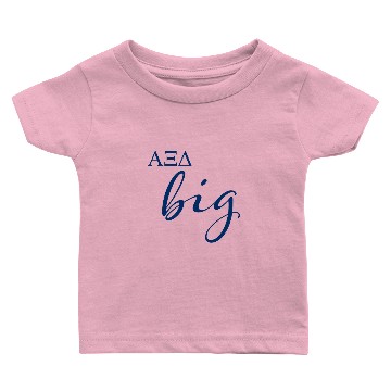 Discover Alpha Xi Delta Big Script Baby T-shirts
