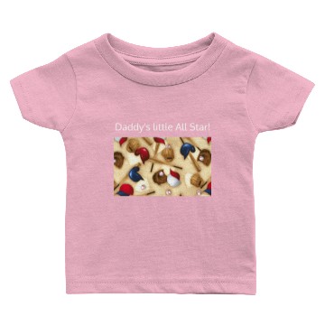Discover Daddy's All Star  / sleeper Baby T-shirts