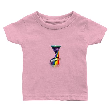 Discover Vintage Retro Prism Monorail Baby T-shirts