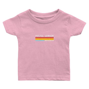 Discover Retro Vintage Don't Mess With Postal Worker Post O Baby T-shirts