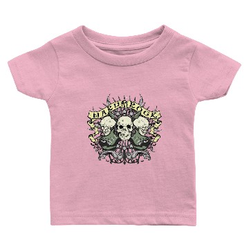 Discover Hard Rock Skull and Guitars Baby T-shirts