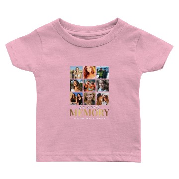 Discover In Loving Memory Funeral Photo Baby T-shirts
