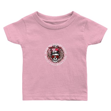Discover Dead Inside But It's Valentines Day Leopard Skull Baby T-shirts