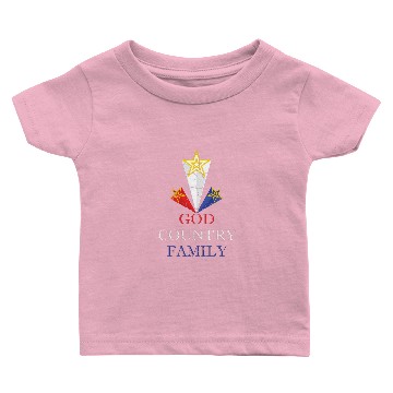 Discover God Country Family Baby T-shirts