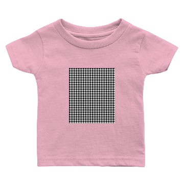 Discover Houndstooth Classic Pattern Baby T-shirts