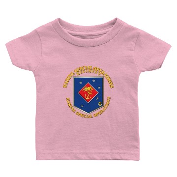 Discover SOF - USMC Marine Special Operations Reg Baby T-shirts
