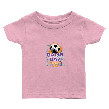 Discover Soccer Game Day ABUELA Life Baby T-shirts