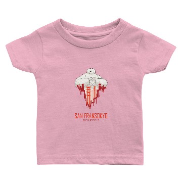 Discover Baymax | San Fransokyo - Big Hero 6 Baby T-shirts