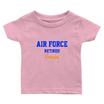 Discover Air Force retired Grandpa Baby T-shirts Baby T-shirts