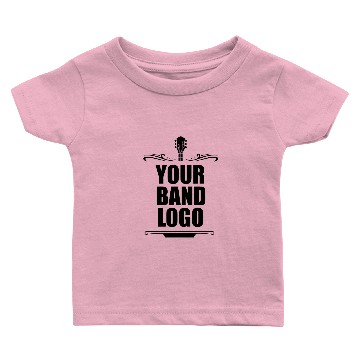 Discover Your Band Logo Black and White Wo Baby T-shirts
