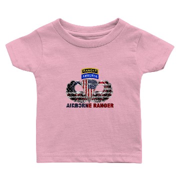 Discover 75th Ranger Regiment “Airborne Ranger” Baby T-shirts