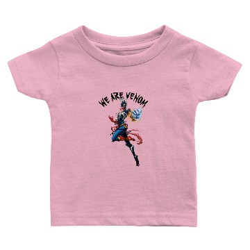 Discover Venomized Captain Marvel Baby T-shirts