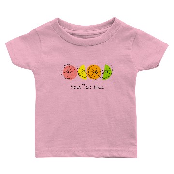 Discover Citrus Ladies' 'Text' Baby T-shirts
