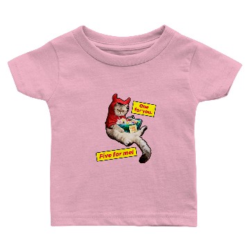 Discover Cranky Devil Cat Baby T-shirts