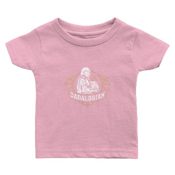Discover Dadalorian Vintage Badge Baby T-shirts
