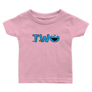 Discover Cookie Monster Second Birthday Baby T-shirts