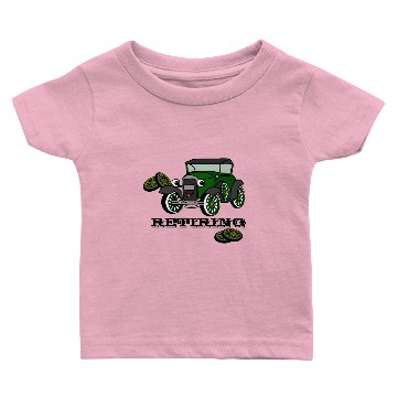 Discover Retiring Antique Car Baby T-shirts