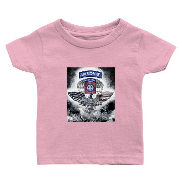 Discover 82nd Airborne Division Explosive Design Baby T-shirts