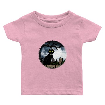 Discover Hallows Graveyard Halloween Baby T-shirts
