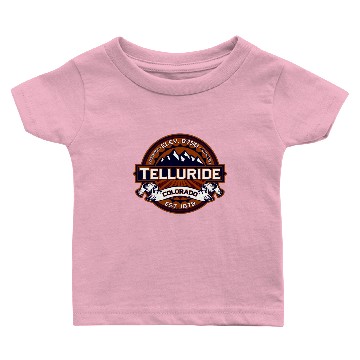 Discover Telluride Vibrant Baby T-shirts