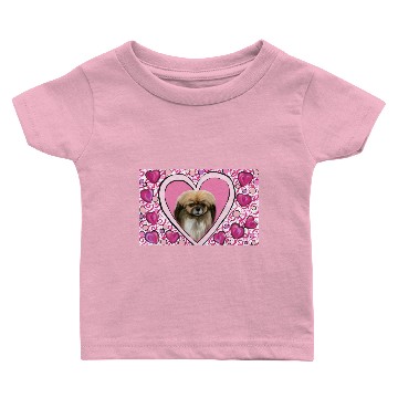 Discover Tibetan Spaniel Valentine Baby T-shirts
