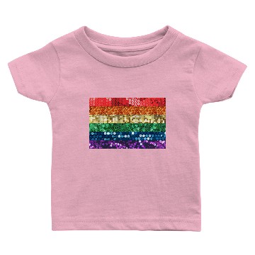 Discover sequin pride flag Baby T-shirts