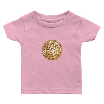 Discover Golden disco ball Baby T-shirts