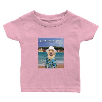 Discover Hang Loose & Carry On yellow Lab Lover's Baby T-shirts
