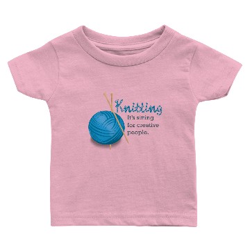 Discover Knitting...it's sitting for creative people. Baby T-shirts