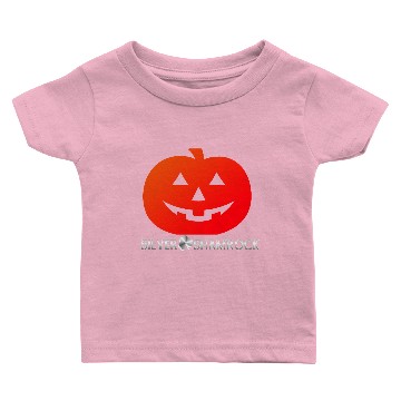 Discover Silver Shamrock Jack O'Lanternrn Baby T-shirts