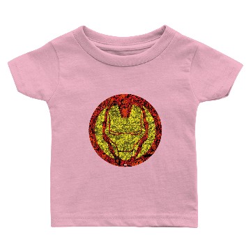Discover Iron Man Comic Patterned Icon Baby T-shirts