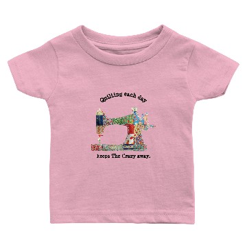 Discover Patchwork Quilt Sewing Humor Baby T-shirts