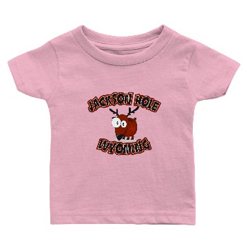 Discover Jackson Hole Deer Baby T-shirts