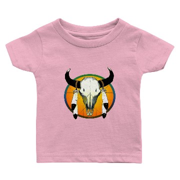 Discover buffalo skull Baby T-shirts