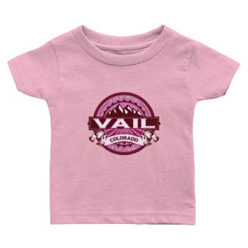 Discover Vail Raspberry Baby T-shirts